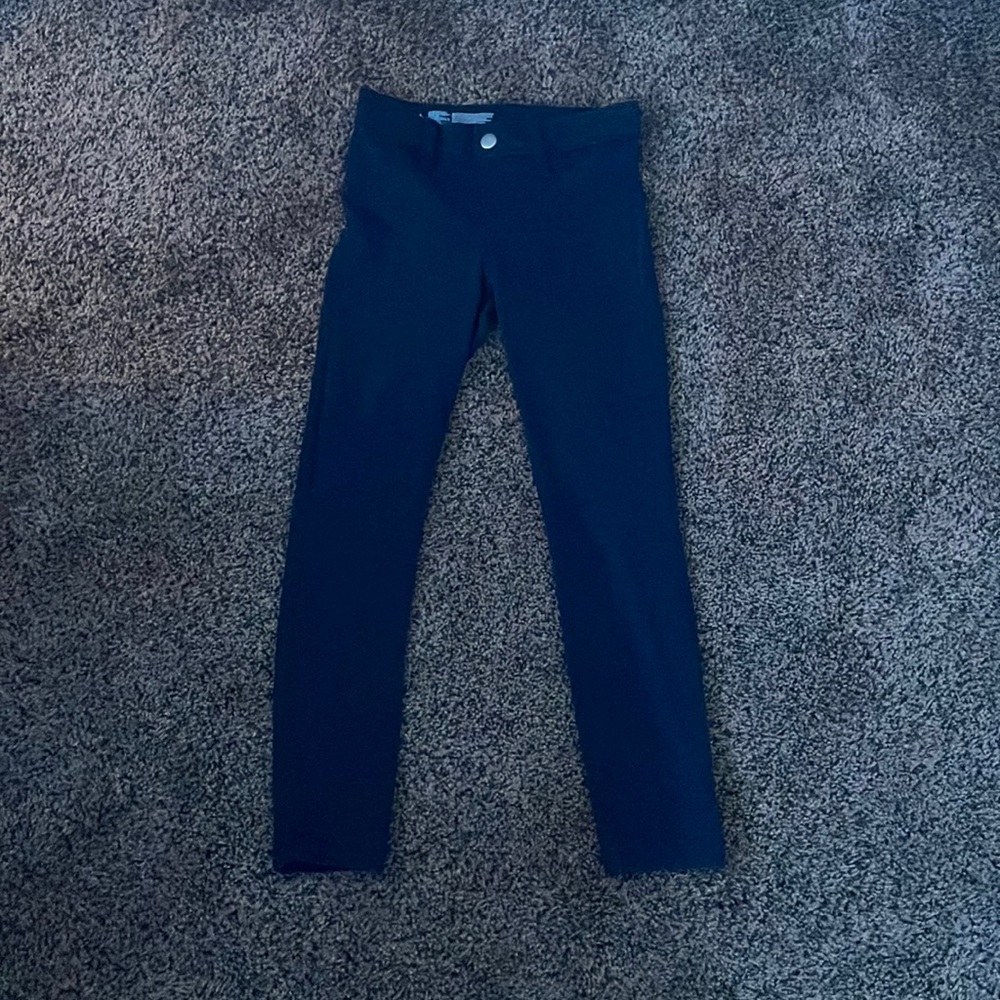 Dark blue tight jeans